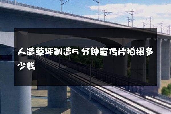 人造草坪制造5分钟宣传片拍摄多少钱
