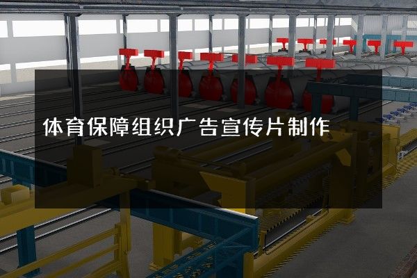 体育保障组织广告宣传片制作