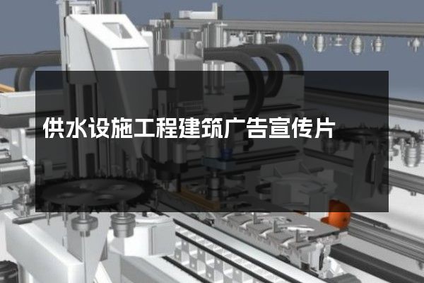 供水设施工程建筑广告宣传片