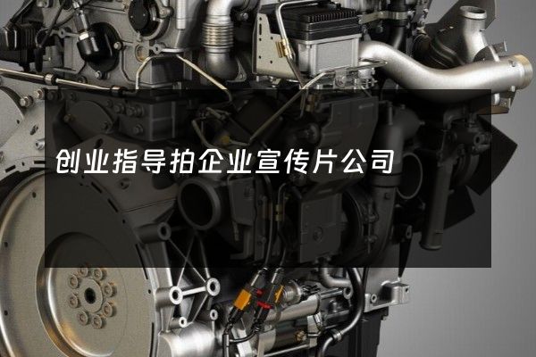 创业指导拍企业宣传片公司