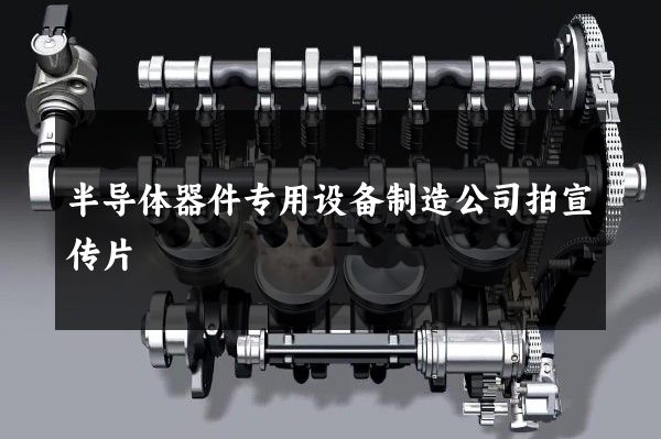 半导体器件专用设备制造公司拍宣传片