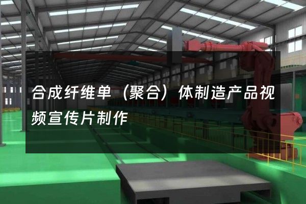 合成纤维单（聚合）体制造产品视频宣传片制作