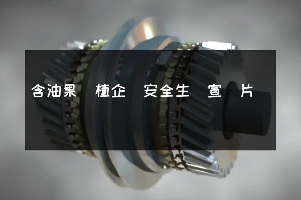 含油果種植企業安全生產宣傳片 含油果種植企業安全生產宣傳片