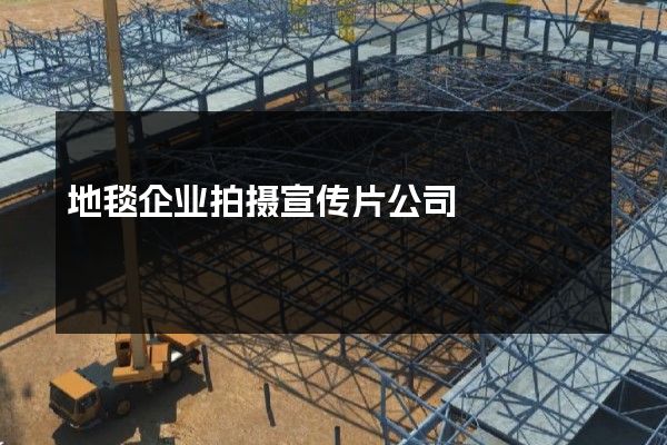 地毯企业拍摄宣传片公司