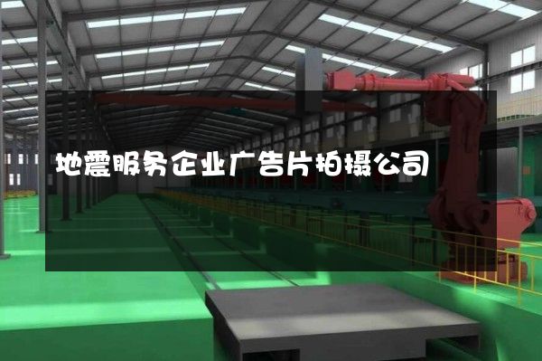 地震服务企业广告片拍摄公司