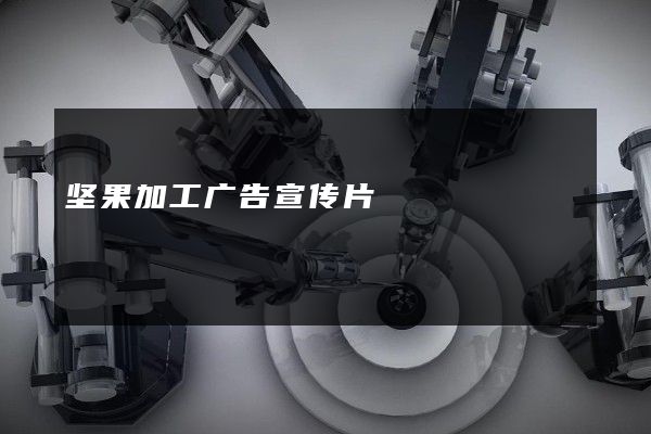 坚果加工广告宣传片