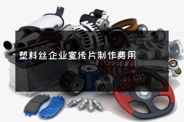 塑料丝企业宣传片制作费用