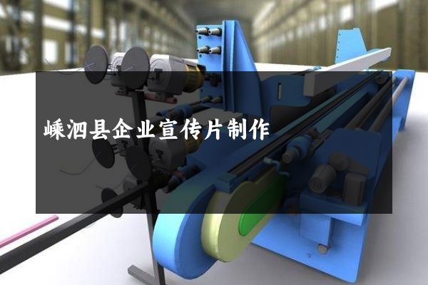 嵊泗县企业宣传片制作