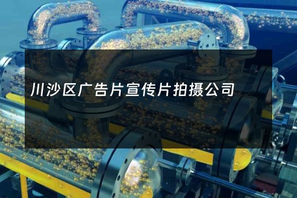 川沙区广告片宣传片拍摄公司