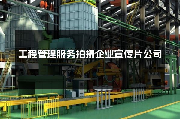 工程管理服务拍摄企业宣传片公司