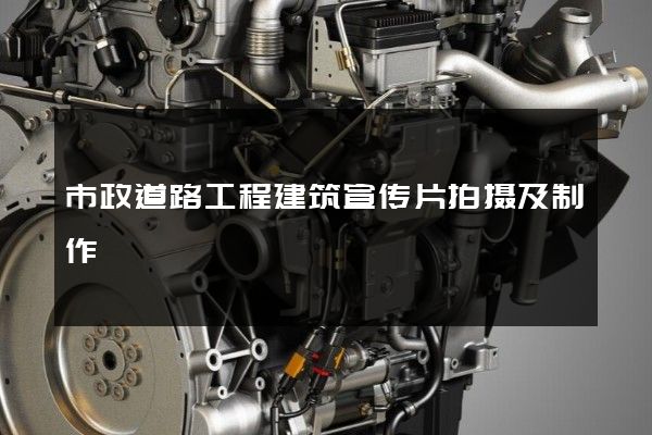 市政道路工程建筑宣传片拍摄及制作