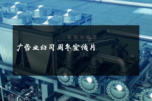 广告业公司周年宣传片