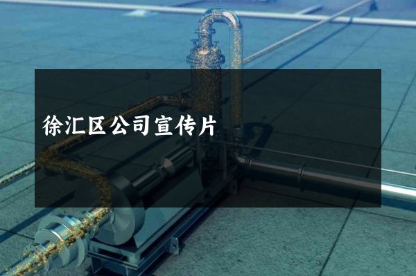 徐汇区公司宣传片