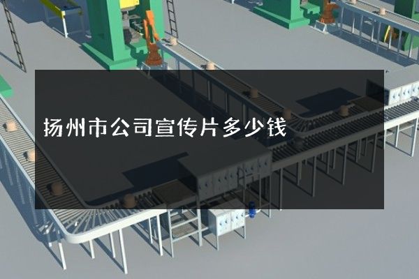 扬州市公司宣传片多少钱
