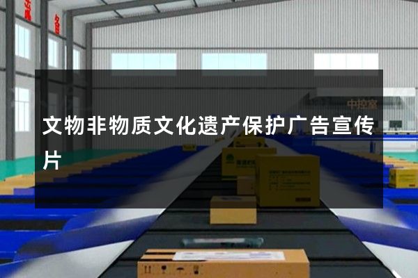 文物非物质文化遗产保护广告宣传片