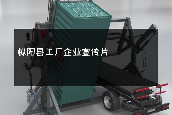 枞阳县工厂企业宣传片