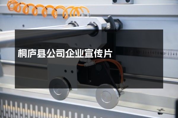 桐庐县公司企业宣传片