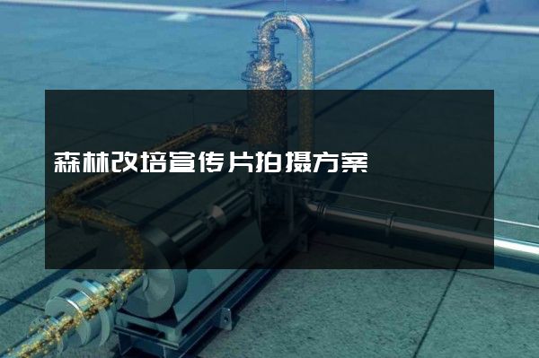 森林改培宣传片拍摄方案