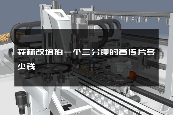 森林改培拍一个三分钟的宣传片多少钱