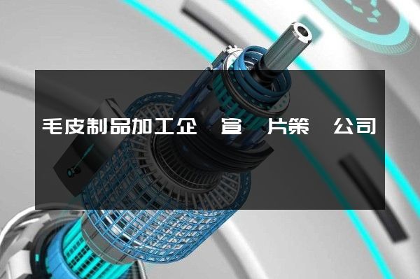毛皮制品加工企業宣傳片策劃公司 毛皮制品加工企業宣傳片策劃公司