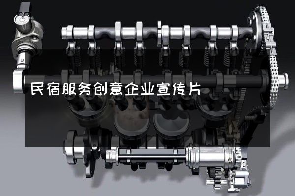 民宿服务创意企业宣传片