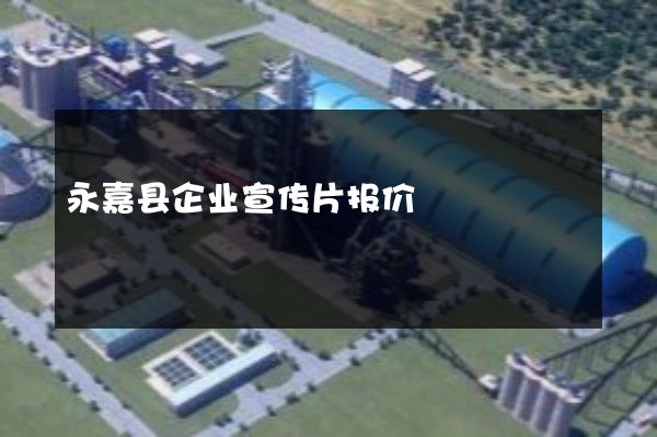 永嘉县企业宣传片报价