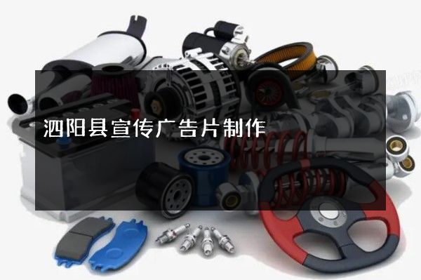 泗阳县宣传广告片制作