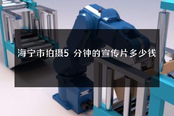 海宁市拍摄5分钟的宣传片多少钱