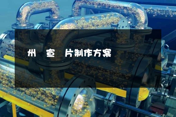 潁州區宣傳片制作方案