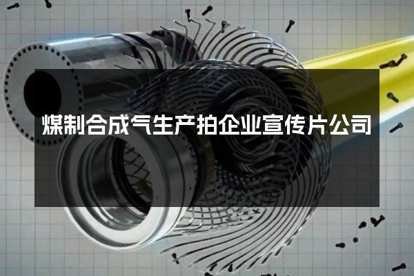 煤制合成气生产拍企业宣传片公司