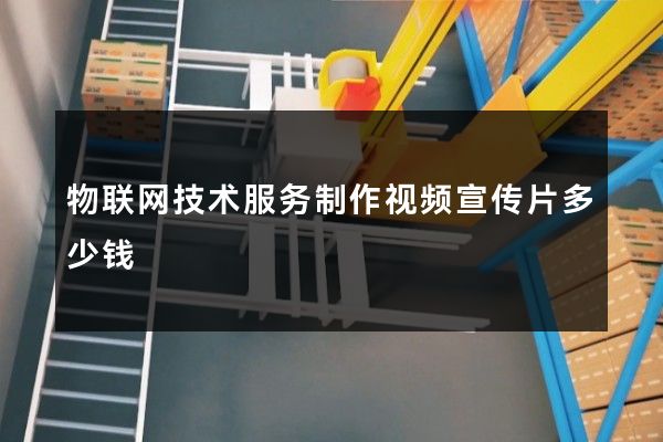 物联网技术服务制作视频宣传片多少钱
