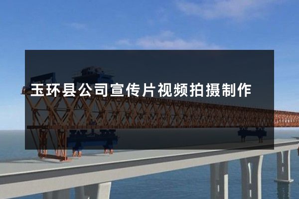 玉环县公司宣传片视频拍摄制作