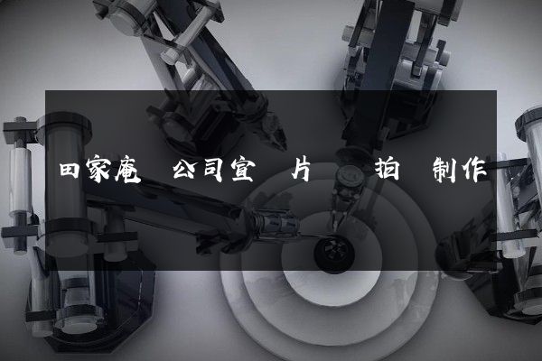 田家庵區公司宣傳片視頻拍攝制作