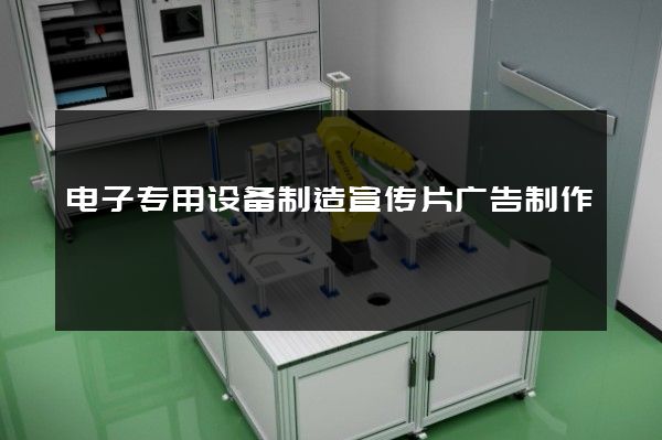 电子专用设备制造宣传片广告制作