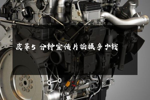 皮革5分钟宣传片拍摄多少钱