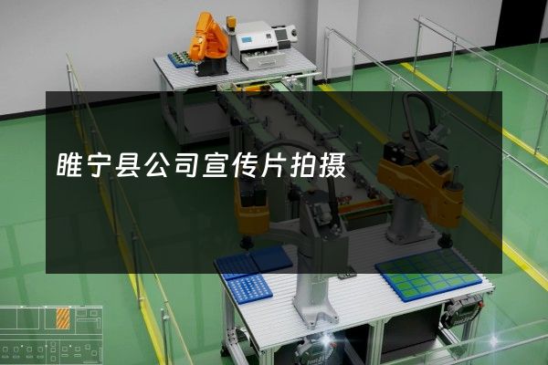 睢宁县公司宣传片拍摄