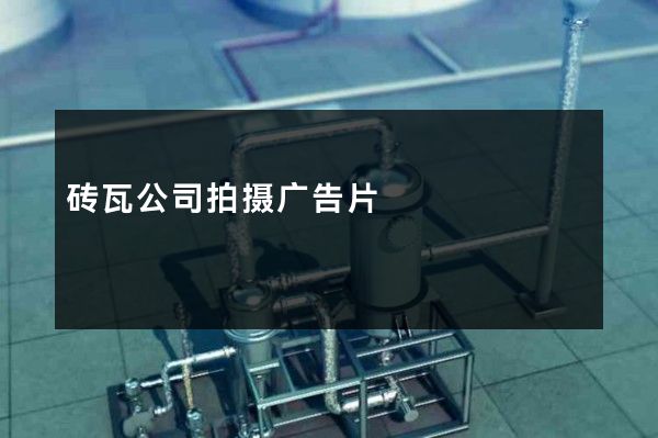 砖瓦公司拍摄广告片
