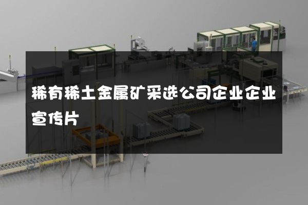 稀有稀土金属矿采选公司企业企业宣传片