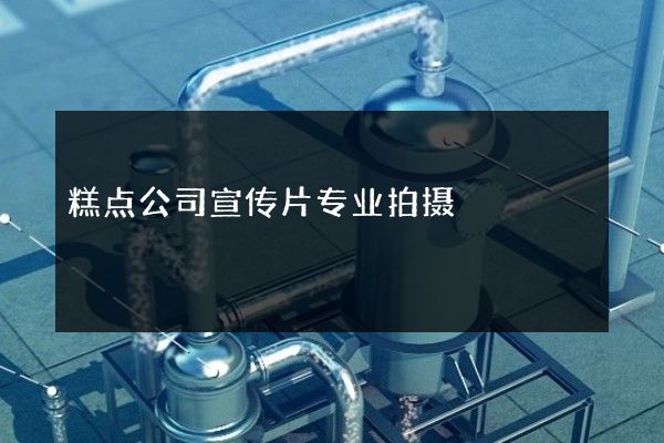 糕点公司宣传片专业拍摄
