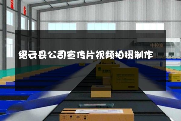 缙云县公司宣传片视频拍摄制作