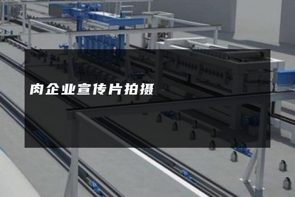 肉企业宣传片拍摄