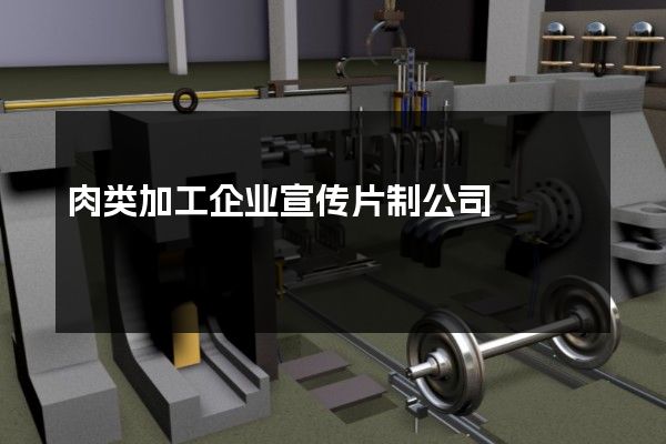 肉类加工企业宣传片制公司
