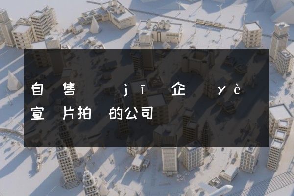 自動售貨機(jī)企業(yè)宣傳片拍攝的公司