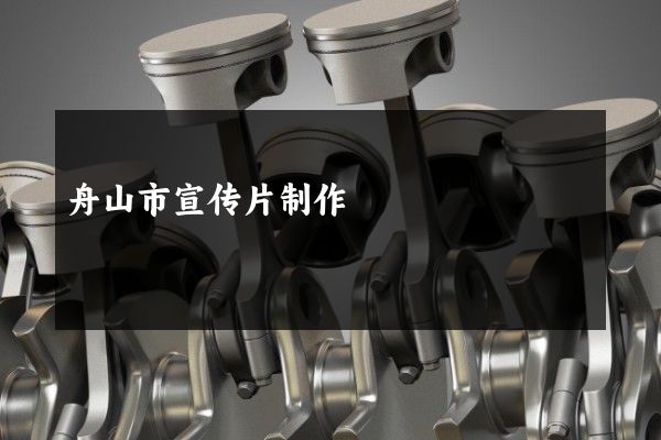 舟山市宣传片制作