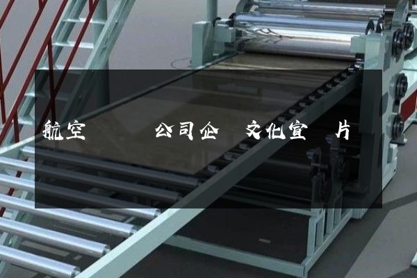 航空運輸業公司企業文化宣傳片