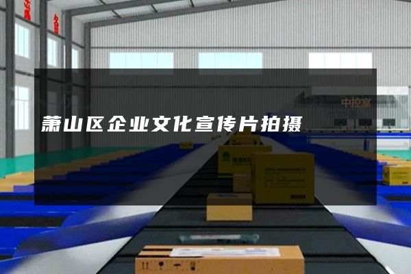 萧山区企业文化宣传片拍摄