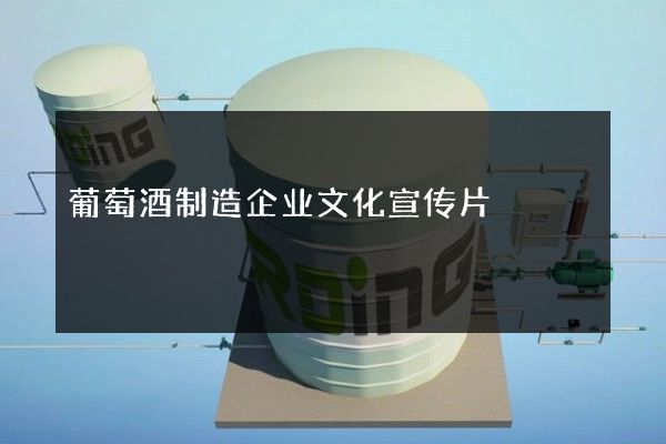 葡萄酒制造企业文化宣传片