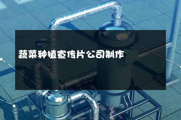 蔬菜种植宣传片公司制作