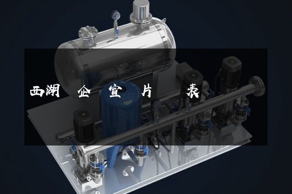 西湖區企業宣傳片報價表