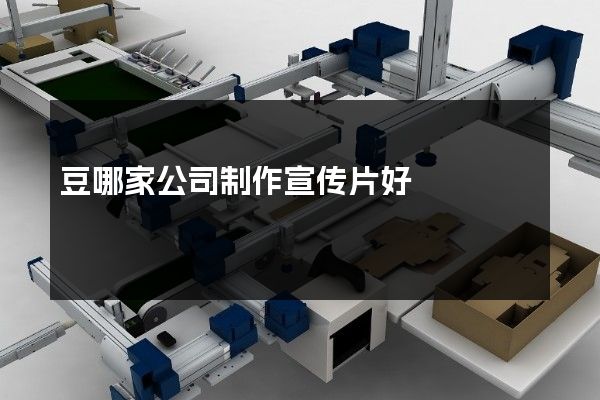 豆哪家公司制作宣传片好